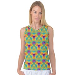 Pattern Women s Basketball Tank Top by gasi