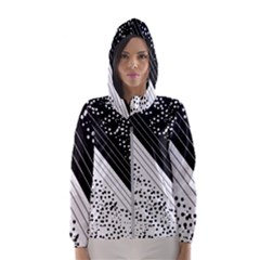 Pattern Hooded Wind Breaker (women) by gasi