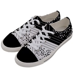 Pattern Women s Low Top Canvas Sneakers by gasi