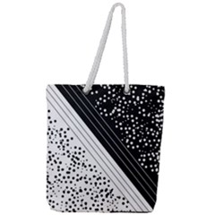 Pattern Full Print Rope Handle Tote (large) by gasi