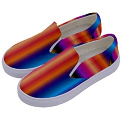 Pattern Kids  Canvas Slip Ons by gasi