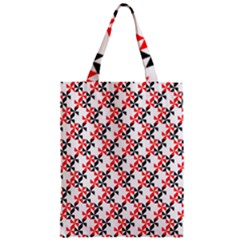 Pattern Zipper Classic Tote Bag by gasi