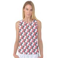 Pattern Women s Basketball Tank Top by gasi