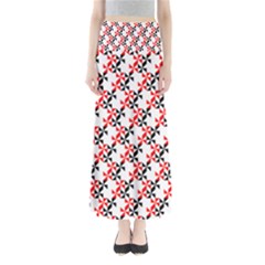 Pattern Full Length Maxi Skirt by gasi