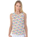 Pattern Women s Basketball Tank Top View1