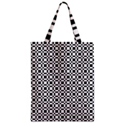 Pattern Zipper Classic Tote Bag by gasi