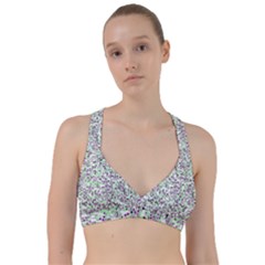 Pattern Sweetheart Sports Bra by gasi