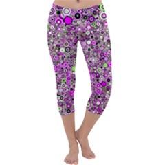 Pattern Capri Yoga Leggings