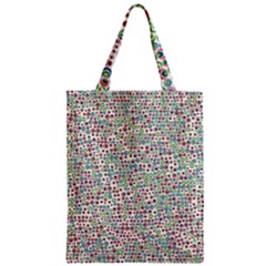 Pattern Zipper Classic Tote Bag by gasi