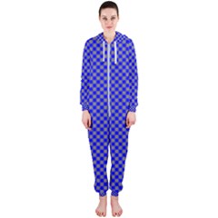 Pattern Hooded Jumpsuit (ladies)  by gasi