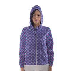 Pattern Hooded Wind Breaker (women)