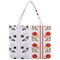 Bulgarian Folk Art Folk Art Mini Tote Bag by Celenk