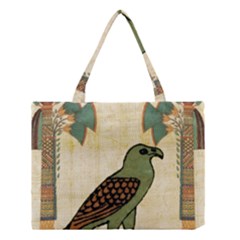 Egyptian Paper Papyrus Bird Medium Tote Bag by Celenk