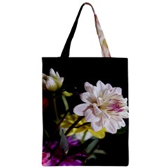 Dahlias Dahlia Dahlia Garden Zipper Classic Tote Bag by Celenk