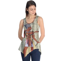 Egyptian Design Man Royal Sleeveless Tunic by Celenk