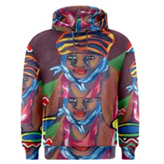 Ethnic Africa Art Work Drawing Men s Pullover Hoodie by Celenk