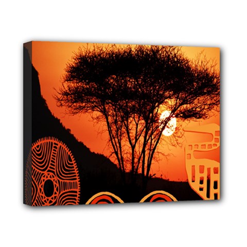 Africa Safari Summer Sun Nature Canvas 10  X 8  by Celenk