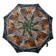 Animal Big Cat Safari Tiger Hook Handle Umbrellas (medium) by Celenk