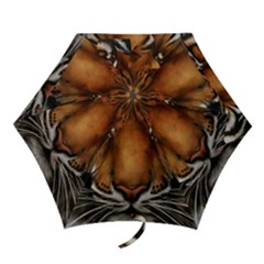 The Tiger Face Mini Folding Umbrellas