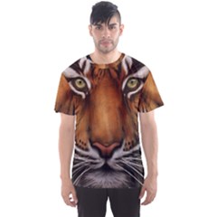 The Tiger Face Men s Sports Mesh Tee