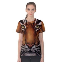 The Tiger Face Women s Cotton Tee