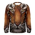 The Tiger Face Men s Long Sleeve Tee View1