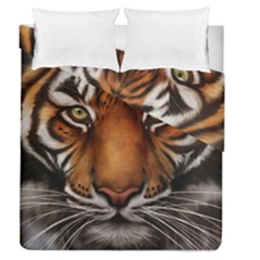 The Tiger Face Duvet Cover Double Side (Queen Size)
