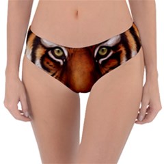 The Tiger Face Reversible Classic Bikini Bottoms