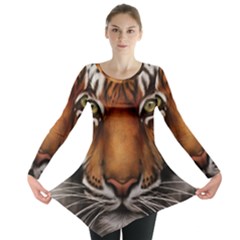 The Tiger Face Long Sleeve Tunic 