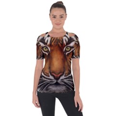 The Tiger Face Short Sleeve Top