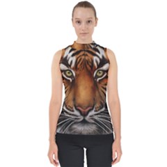 The Tiger Face Shell Top