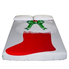 Christmas Stocking Fitted Sheet (king Size) by christmastore