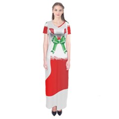 Christmas Stocking Short Sleeve Maxi Dress by christmastore