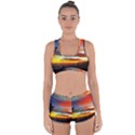 Sunset Mountain Indonesia Adventure Racerback Boyleg Bikini Set View1