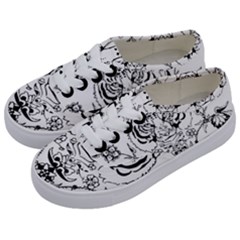 Tiger Animal Decoration Flower Kids  Classic Low Top Sneakers by Celenk