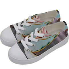 Tea Cups Kids  Low Top Canvas Sneakers by NouveauDesign