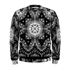 Mandala Calming Coloring Page Men s Sweatshirt by Celenk