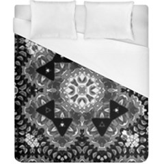 Mandala Calming Coloring Page Duvet Cover (california King Size) by Celenk