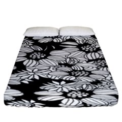 Mandala Calming Coloring Page Fitted Sheet (king Size) by Celenk