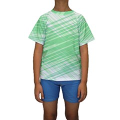 Dirty Dirt Structure Texture Kids  Short Sleeve Swimwear