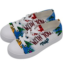 Christian Christianity Religion Kids  Low Top Canvas Sneakers by Celenk