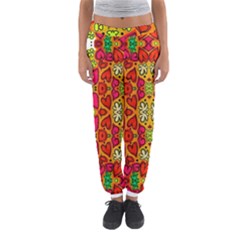 Abstract Background Pattern Doodle Women s Jogger Sweatpants by Celenk