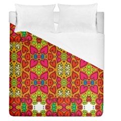 Abstract Background Pattern Doodle Duvet Cover (queen Size) by Celenk