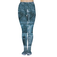 Church Stone Rock Building Women s Tights