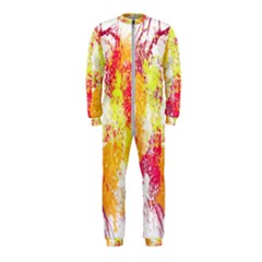 Painting Spray Brush Paint Onepiece Jumpsuit (kids) by Celenk