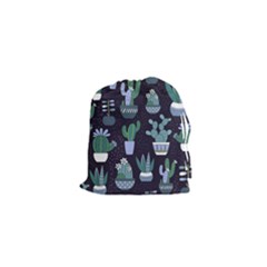 Cactus Pattern Drawstring Pouches (xs) 