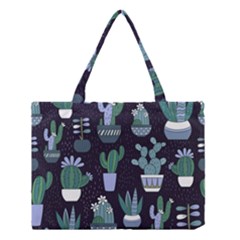 Cactus Pattern Medium Tote Bag