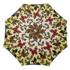 Colorful Butterflies Straight Umbrellas by allthingseveryone