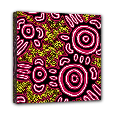 Aboriginal Art - You Belong Mini Canvas 8  X 8 