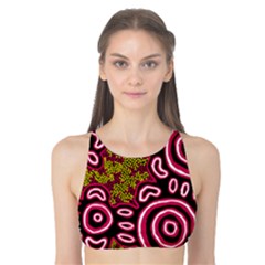 Aboriginal Art - You Belong Tank Bikini Top by hogartharts